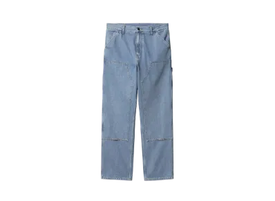 Carhartt WIP Double Knee Pant "Blue(Stone Bleached)"