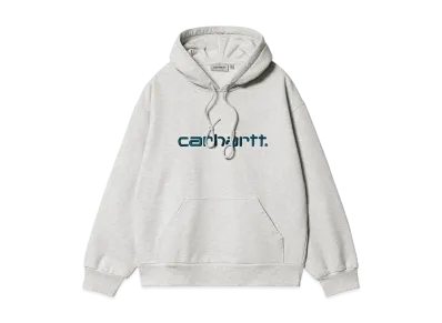 Carhartt WIP Harajuku Renewal Open Hooded Sweat "Ash Heather"