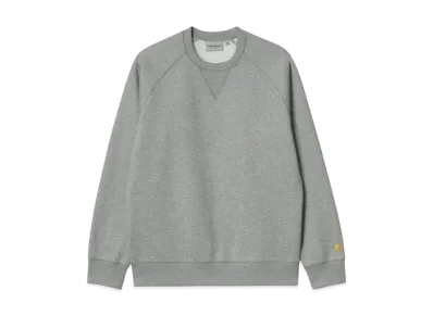 Carhartt WIP Chase Sweat "Grey Heather/Gold"