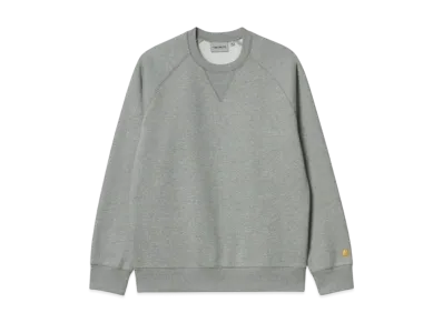 Carhartt WIP Chase Sweatshirt "Grey Heather/Gold"