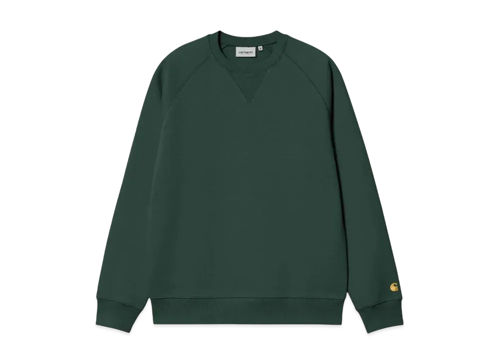 Carhartt WIP Chase Sweatshirt "Discovery Green/Gold"