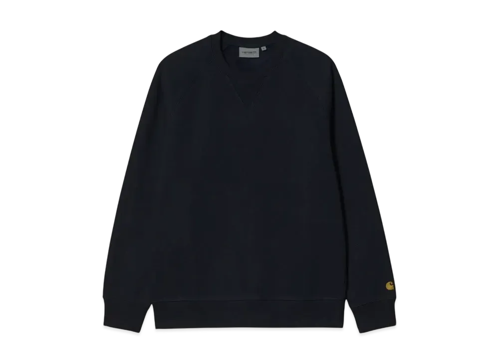 Carhartt WIP Chase Sweatshirt "Dark Navy/Gold"