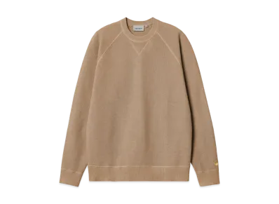 Carhartt WIP Chase Sweater "Dusty H Brown / Gold"
