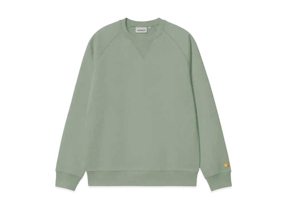 Carhartt WIP Chase Sweatshirt "Frosted Green / Gold"
