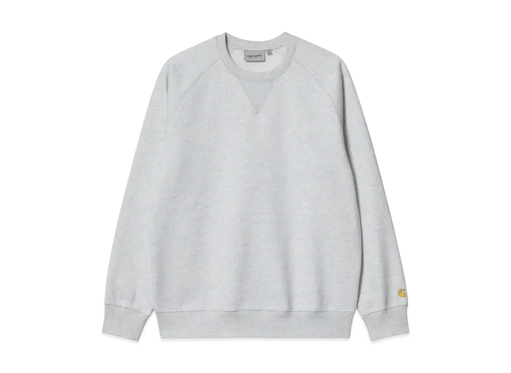 Carhartt WIP Chase Sweatshirt "Ash Heather / Gold"