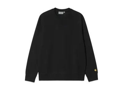 Carhartt WIP Chase Sweatshirt "Black / Gold"