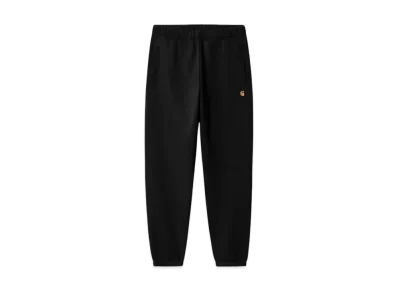 Carhartt WIP Chase Sweat Pant "Black / Gold"