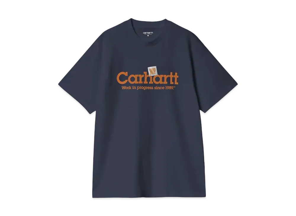 Carhartt WIP S/S Label Script T-Shirt "Blue"