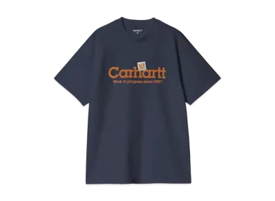 Carhartt WIP S/S Label Script T-Shirt "Blue"