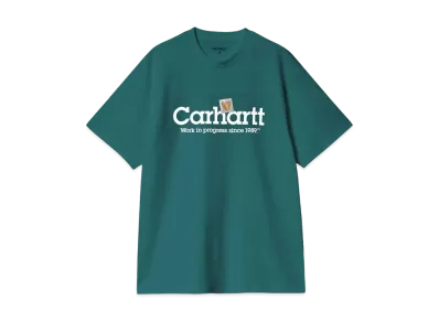 Carhartt WIP S/S Label Script T-Shirt "Malachite"
