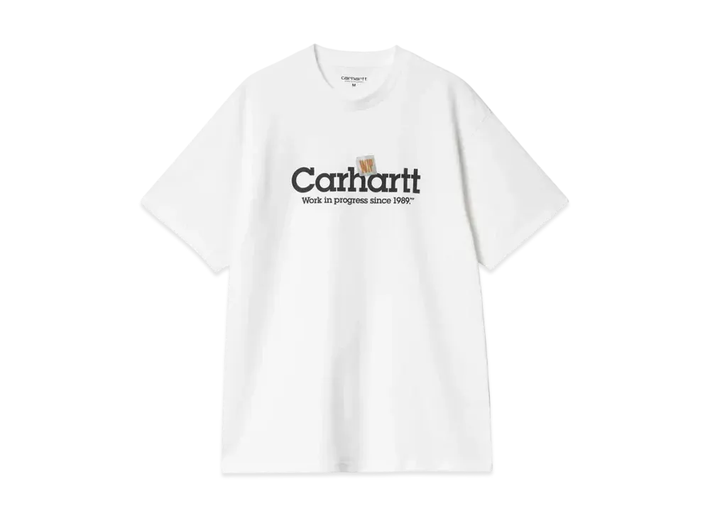 Carhartt WIP S/S Label Script T-Shirt "White"
