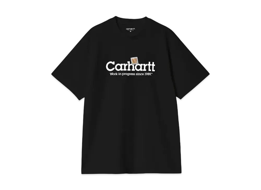 Carhartt WIP S/S Label Script T-Shirt "Black"