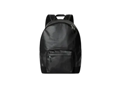 Carhartt WIP Leather Canvas Backpack "Black"