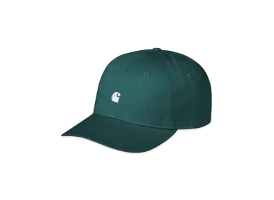 Carhartt WIP Madison Logo Cap "Malachite / White"
