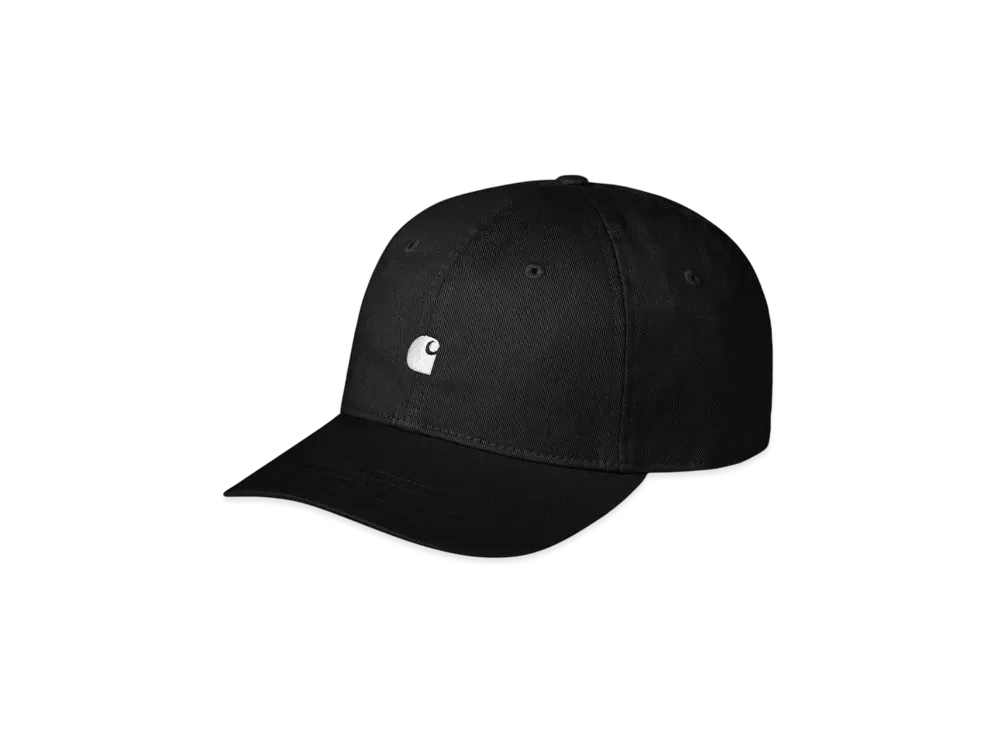 Carhartt WIP Madison Logo Cap "Black / White"