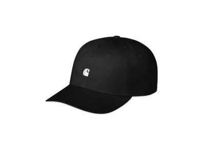 Carhartt WIP Madison Logo Cap "Black / White"