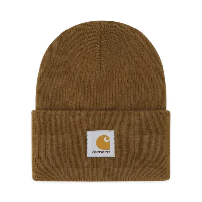 Carhartt WIP Biscuit Acrylic Beanie Hat "Brown"