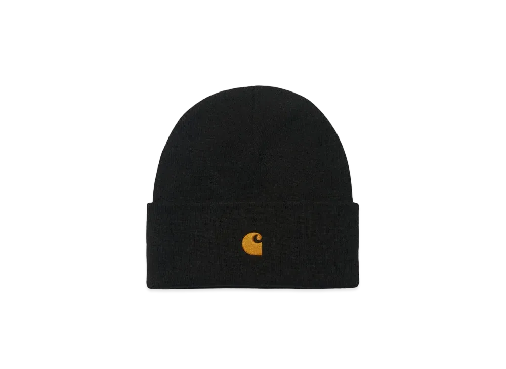Carhartt WIP Chase Beanie "Black / Gold"
