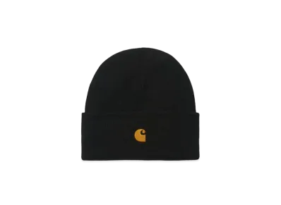 Carhartt WIP Chase Beanie "Black/Gold"