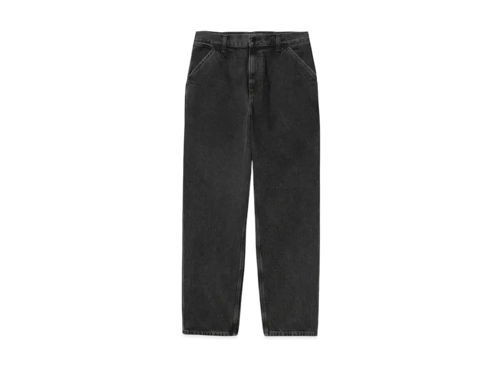 Carhartt WIP Single Knee Pant "Black(Stone Washed)"