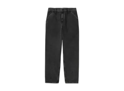 Carhartt WIP Single Knee Pant "Black(Stone Washed)"