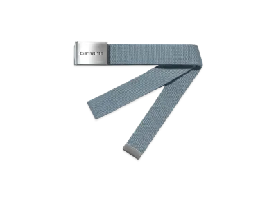 Carhartt WIP Clip Belt Chrome "Frosted Blue"