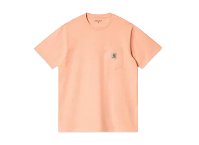 Carhartt WIP T-Shirt Short Sleeve S/S Pocket T-Shirt Men'S Women'S "Grapefruit Heather"