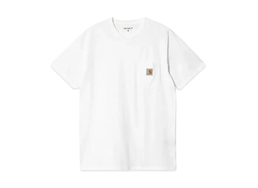 Carhartt WIP T-Shirt Short Sleeve S/S Pocket T-Shirt Men'S Women'S "White"