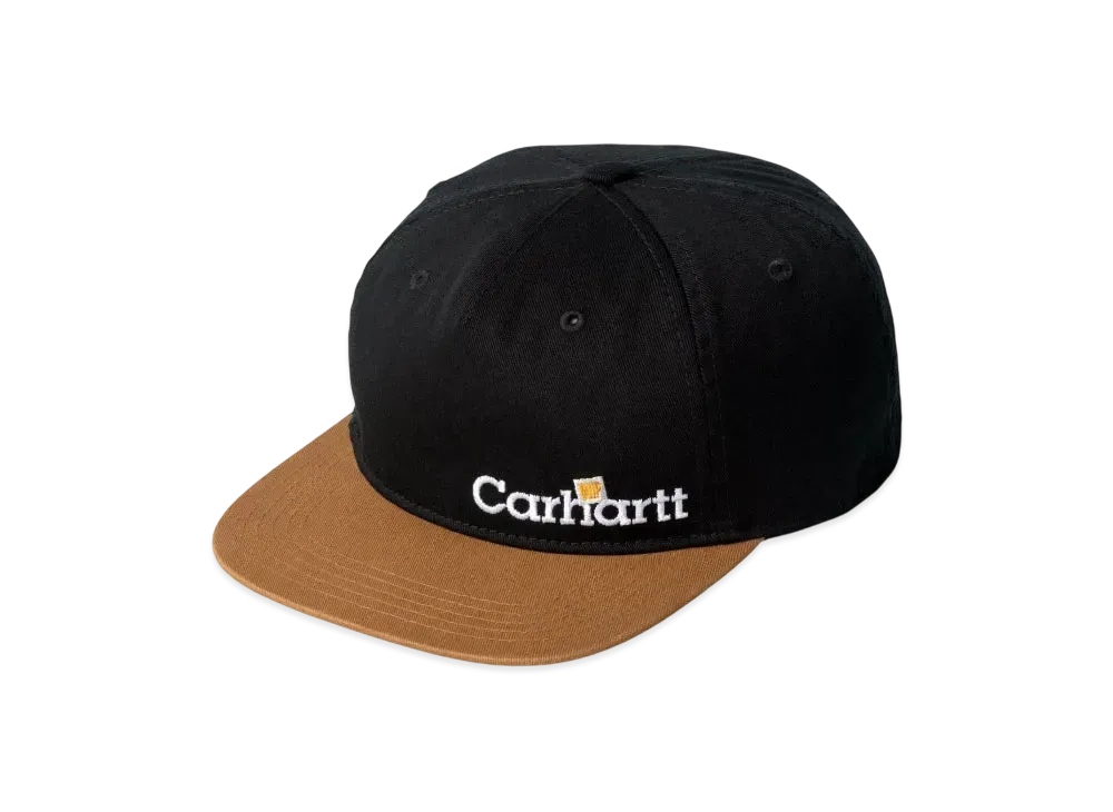 Carhartt WIP Label Script Coach Cap "Black"