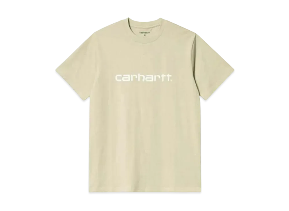 Carhartt WIP S/S Script T-Shirt "Wall/Wax Khaki"