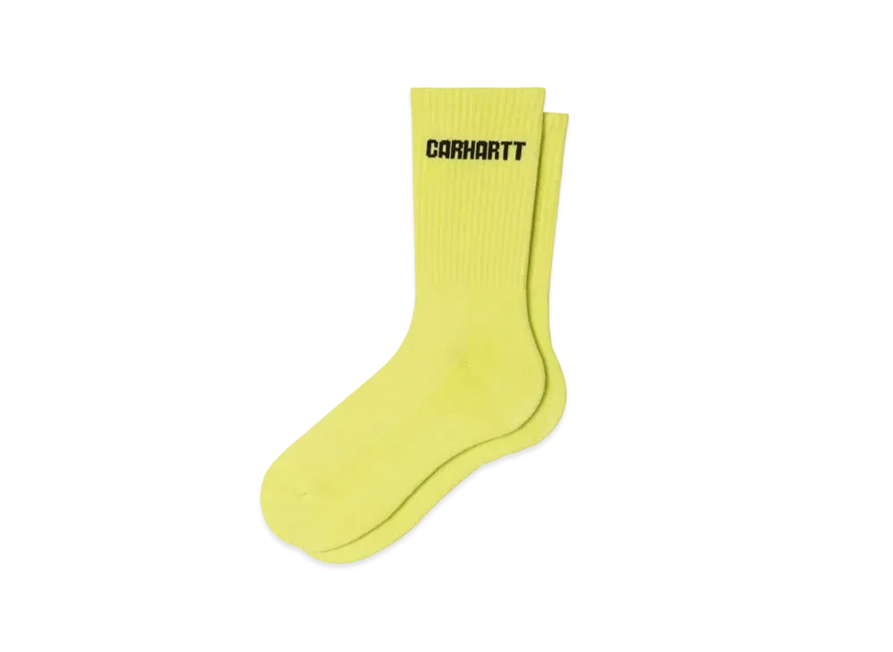 Carhartt WIP Industry Socks "Lumo Yellow Black"