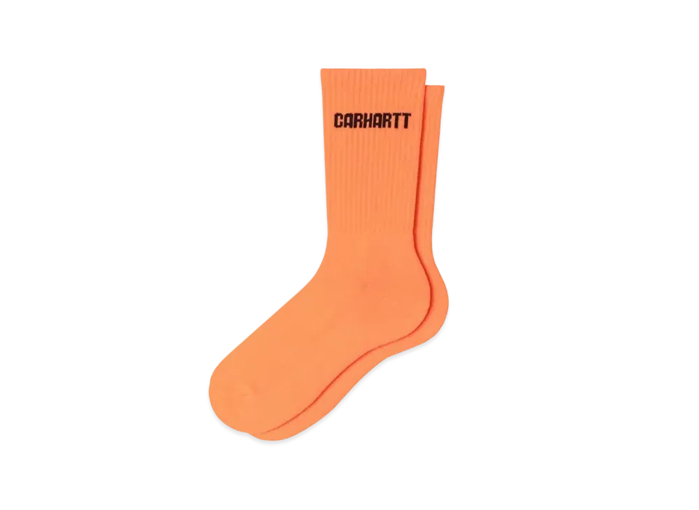 Carhartt WIP Industry Socks "Lumo Orange Black"