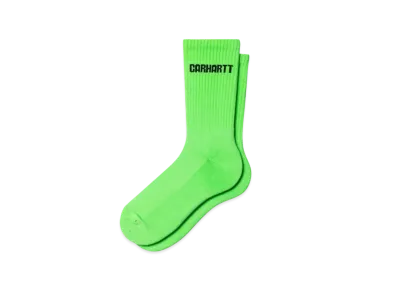 Carhartt WIP Industry Socks "Lumo Green Black"