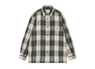 Carhartt WIP L/S Blanton Shirt "Blanton Check, Malachite"