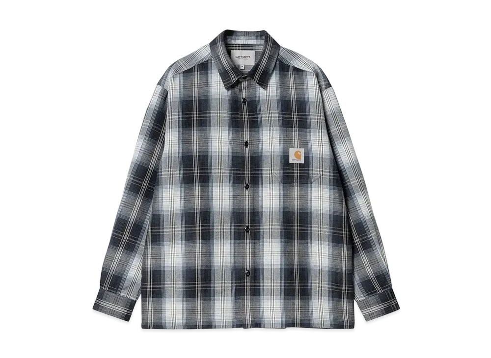 Carhartt WIP L/S Blanton Shirt "Blanton Check, Mizar"