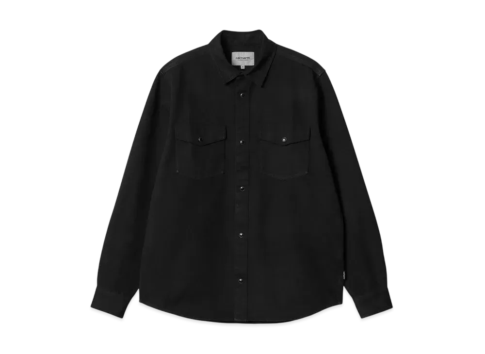 Carhartt WIP L/S Santa Fe Shirt "Black"