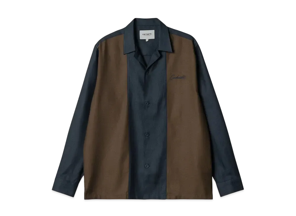 Carhartt WIP L/S Delaney Shirt "Mizar/Liberica"