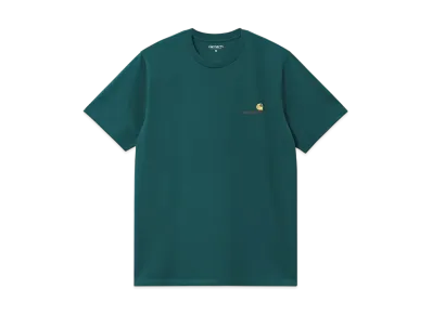Carhartt WIP S/S American Script T-Shirt "Malachite"