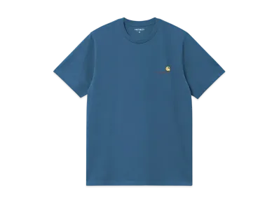 Carhartt WIP S/S American Script T-Shirt "Sodalite"