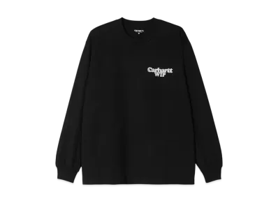 Carhartt WIP L/S Chain Link T-Shirt "Black/Silver"