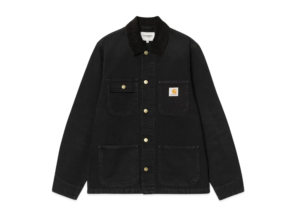 Carhartt WIP Michigan Coat "Black/Black(Stone Canvas)"