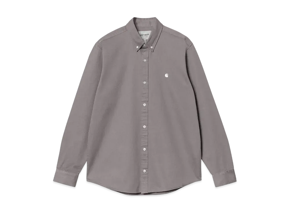Carhartt WIP L/S Madison Shirt "Yosemite/White"