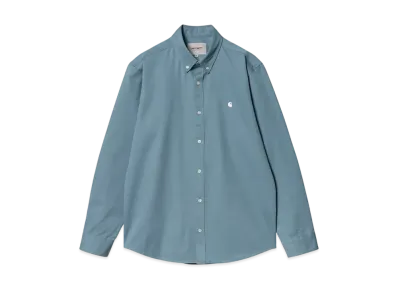 Carhartt WIP L/S Madison Shirt "Icy Water/Wax"