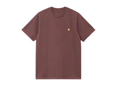 Carhartt WIP S/S Chase T-Shirt "Dusky Pink/Gold"