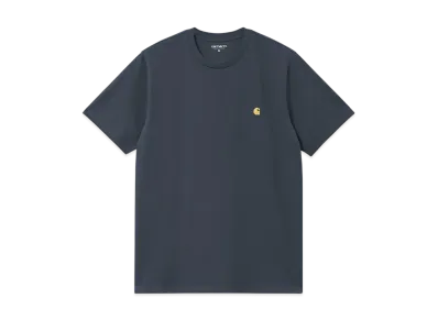 Carhartt WIP S/S Chase T-Shirt "Dusky Blue/Gold"