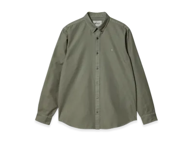 Carhartt WIP Bolton Shirt "Dusty Hamilton Brown Garment Dyed"