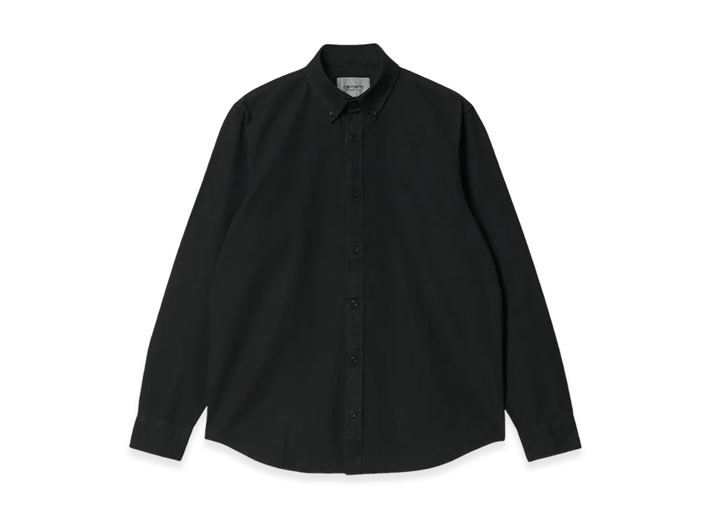 Carhartt WIP Bolton Shirt "Smoke Green Garment Dyed"