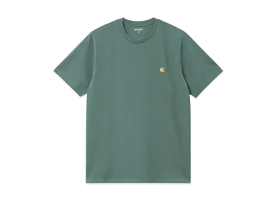 Carhartt WIP S/S Chase T-Shirt "Silver Pine/Gold"