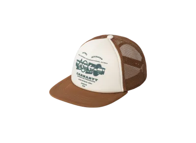 Carhartt WIP Runaway Trucker Cap "Natural/Hamilton Brown"