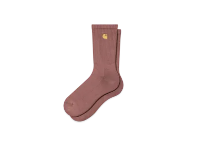 Carhartt WIP Chase Socks "Dusky Pink/Gold"